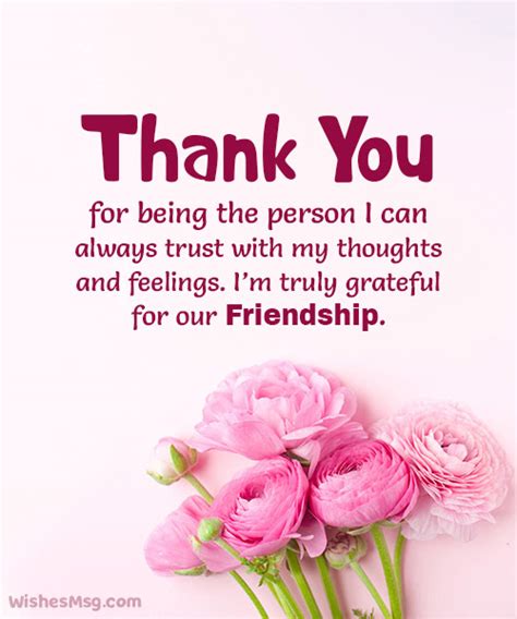 Warm & Appreciative Wishes for Friends & Family