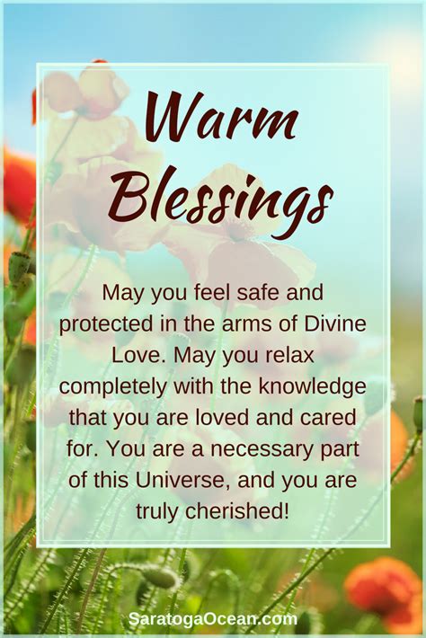 Warm Blessings for a Cherished Family Member