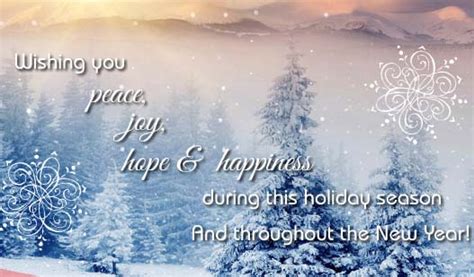 Warm Blessings for a Peaceful Season