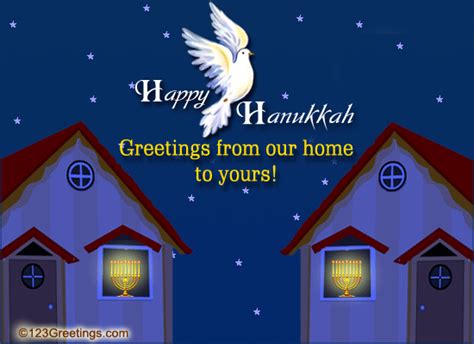 Warm Hanukkah Messages for Friends & Neighbors