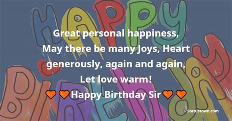 Warm & Personal Wishes for the Approachable Boss
