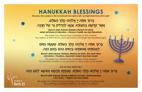 Warm & Traditional Hanukkah Blessings