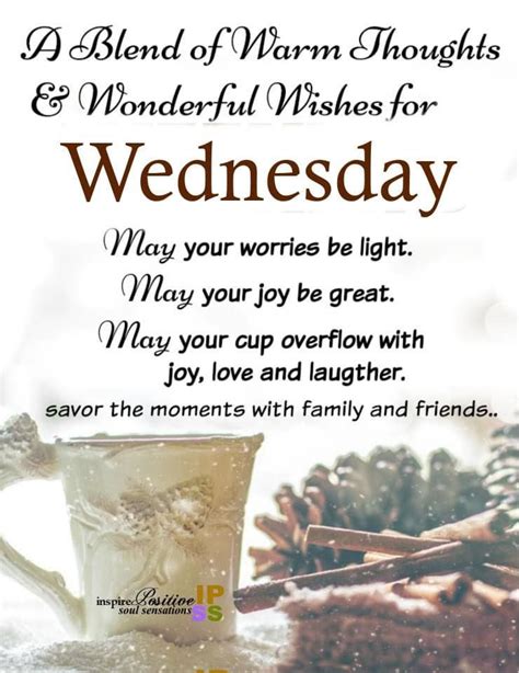 Warm Wednesday Wishes for Someone Special
