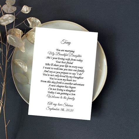 Warm & Welcoming: For a Newer Son-in-Law