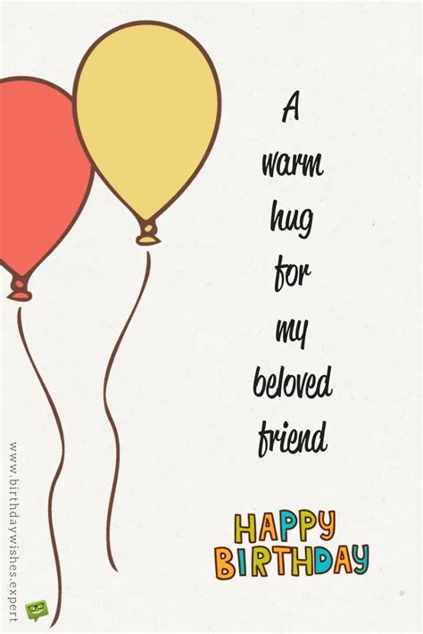 Warm Wishes for Beloved Friends