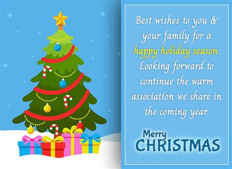 Warm Wishes for Family & Close Friends