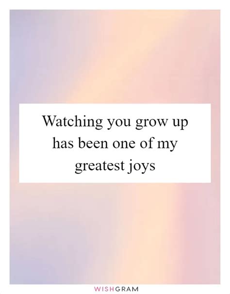 Watching You Grow: Wishes Filled with Pride