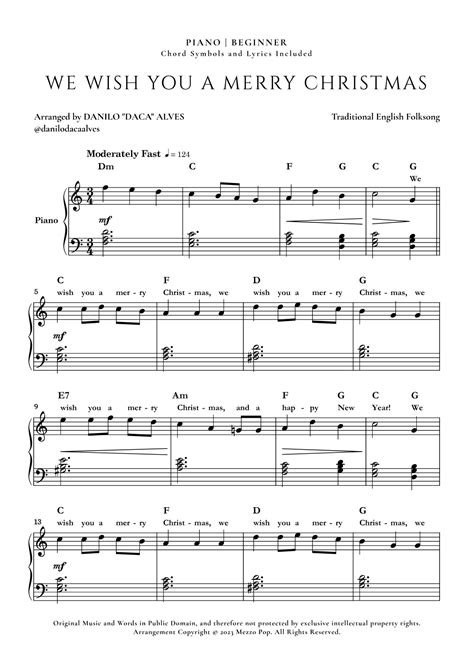We Wish You a Merry Christmas Piano Notes: Your Complete Guide to Playing This Holiday Classic