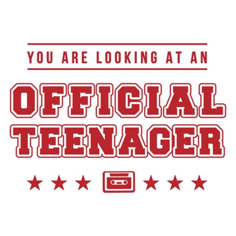 Welcome to the Teen Club: Official Teenager Proclamations