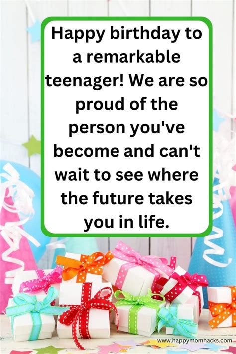 Welcome to the Teen Club! Wishes