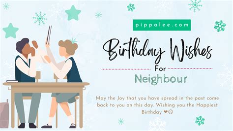Welcoming Birthday Wishes for a New Neighbour