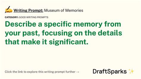 When a Cup Sparks a Specific Memory