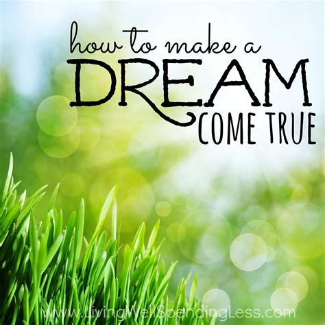 When a Dream Has Come True