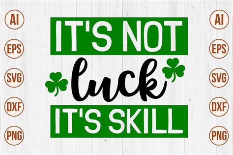 When It's Not About Luck, It's About Skill