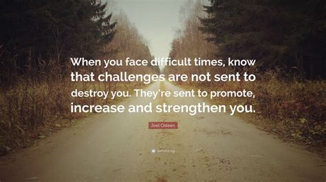 When They're Facing a Difficult Time