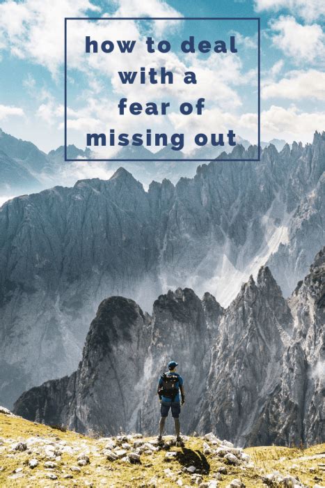 When They're on an Adventure and You Have FOMO