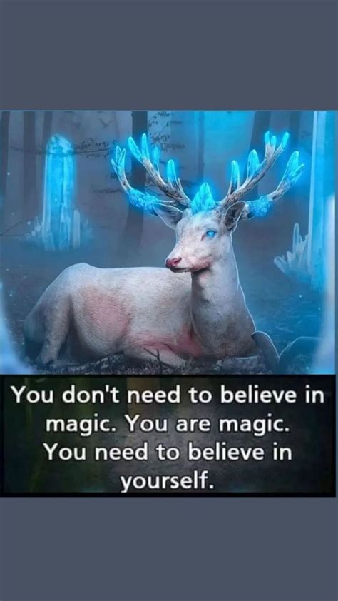 When You Need to Believe in the Magic