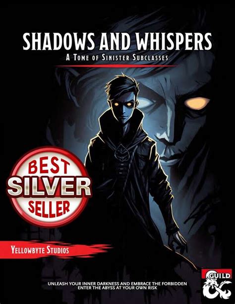 Whispers from the Shadows: For the Master Thief or Assassin