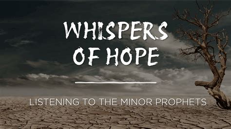 Whispers of Hope and Small Miracles