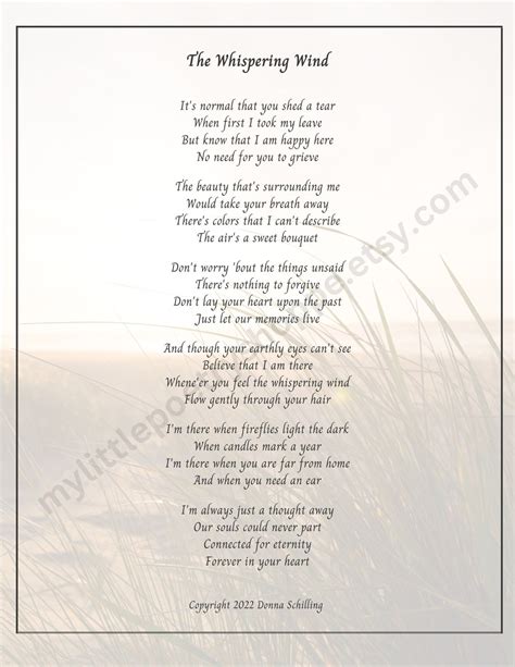 Whispers to Heaven: For Someone I've Lost