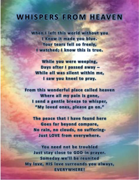 Whispers to Heaven (For Someone You've Lost)