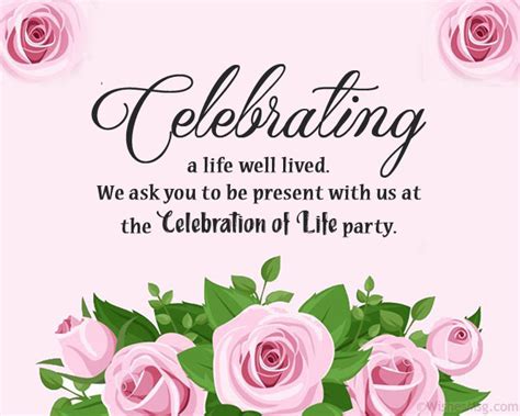 Wishes Celebrating a Beautiful Legacy