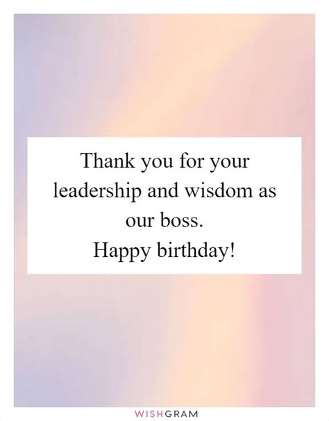 Wishes Celebrating Their Wisdom & Leadership