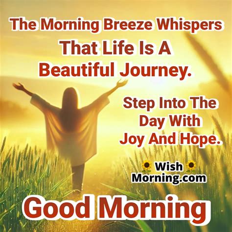 Wishes Focused on the Joyful Meeting Ahead