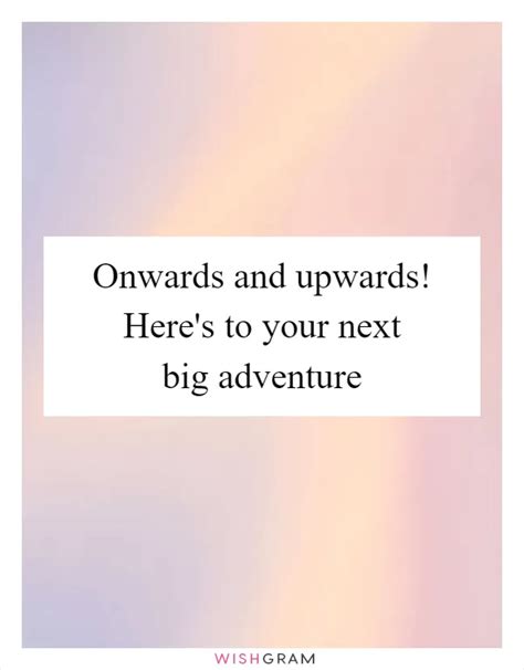 Wishes Focused on Their Next Big Adventure