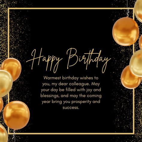 Wishes for a Colleague or Acquaintance