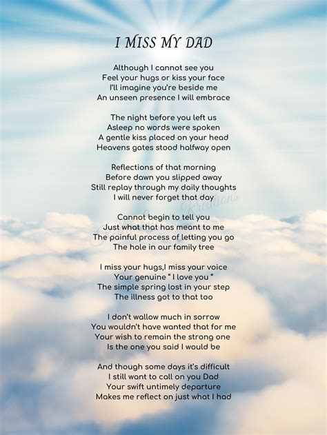 Wishes for a Dad Who's Far Away