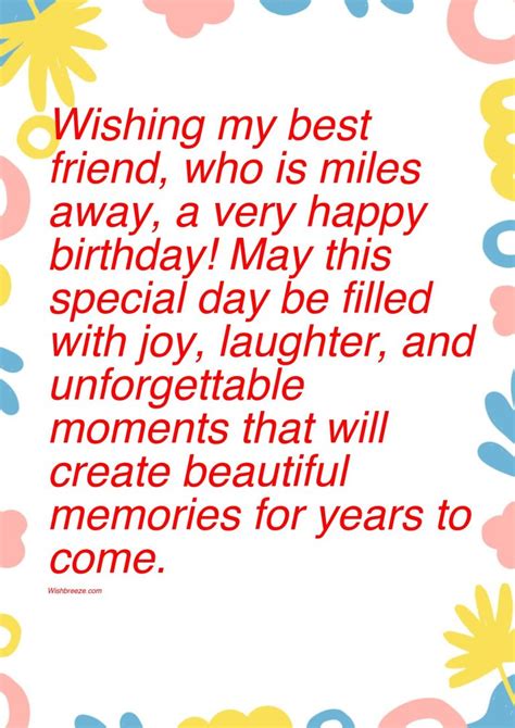 Wishes for a Faraway Loved One