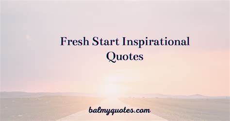 Wishes for a Fresh Start & New Beginnings