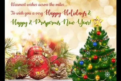 Wishes for a Joyful Holiday and a Prosperous New Year