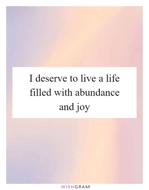 Wishes for a Life of Abundance & Joy