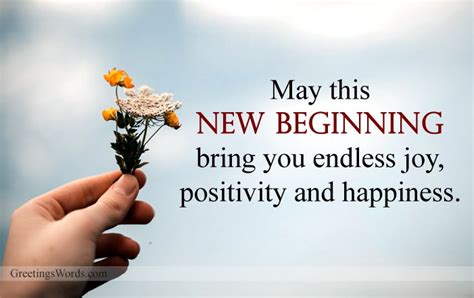 Wishes for a New Beginning