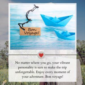 Wishes for a Peaceful Voyage