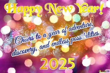 Wishes for a Year of Adventure and Discovery
