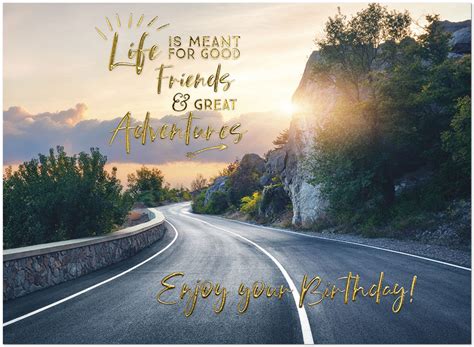Wishes for Adventure and the Road Ahead