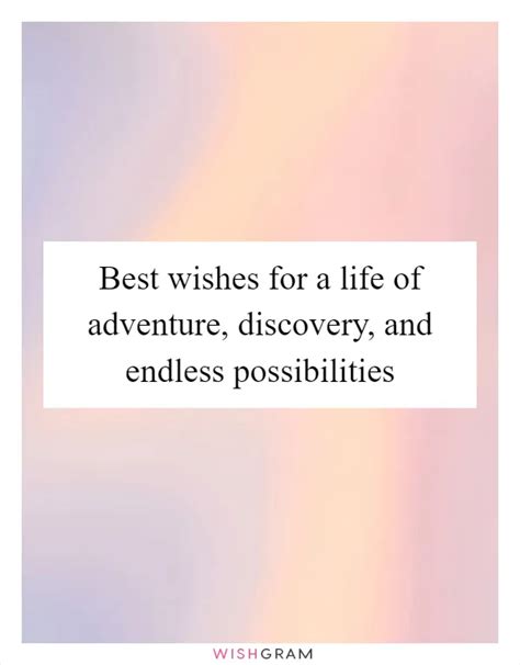 Wishes for Adventure & Discovery