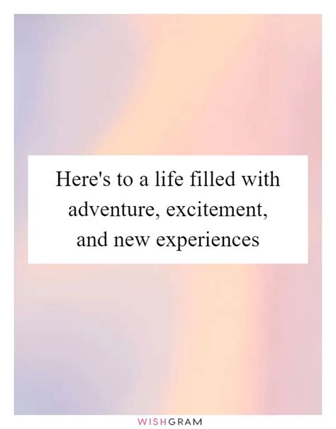 Wishes for Adventure & New Experiences