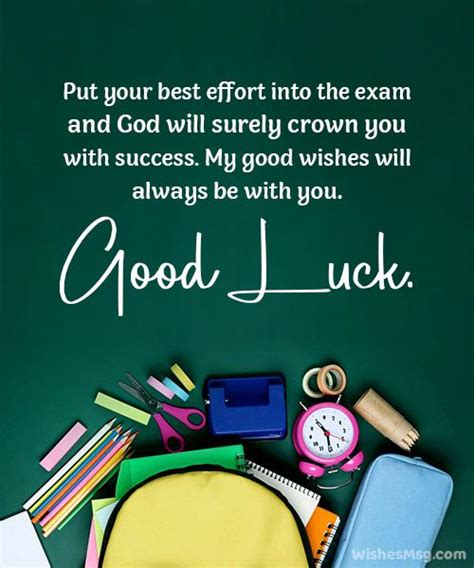 Wishes for After the Exam (Because Support Doesn't Stop)