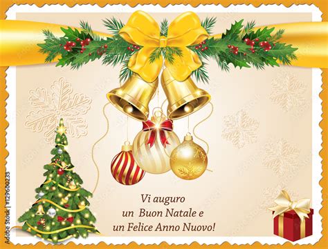 Wishes for Christmas and a Happy New Year (Auguri per Natale e un Felice Anno Nuovo)