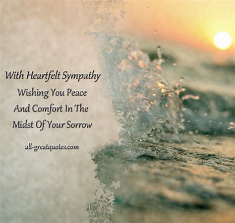 Wishes for Comfort in Times of Sorrow