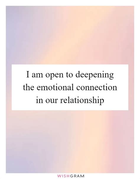 Wishes for Deepening Trust & Connection