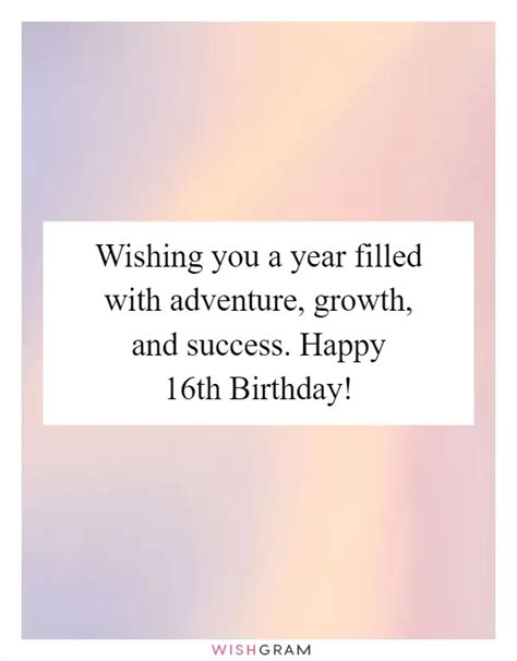 Wishes for Growth & Adventure