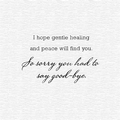 Wishes for Healing and Peace