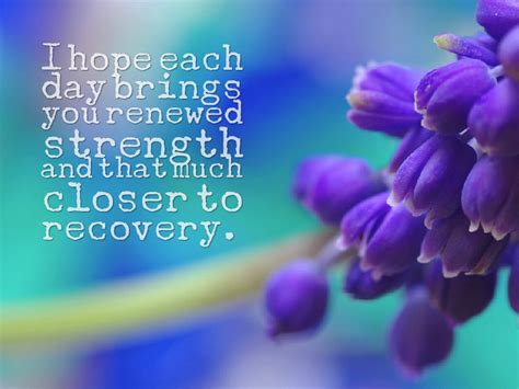 Wishes for Healing and Strength