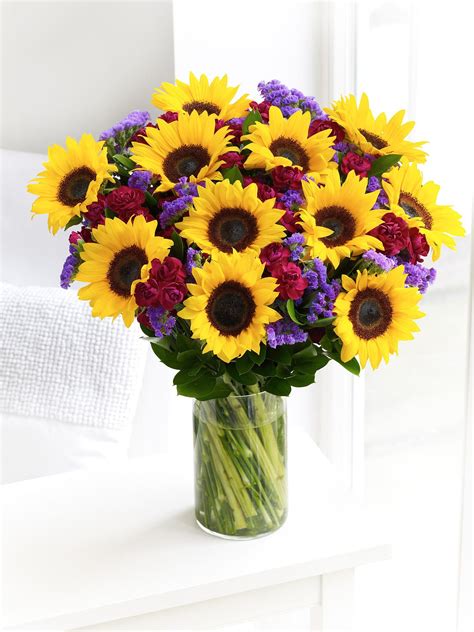 Wishes for Joy & Celebration (with Sunflowers & Daisies)