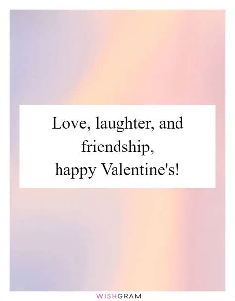Wishes for Laughter, Love & Friendship